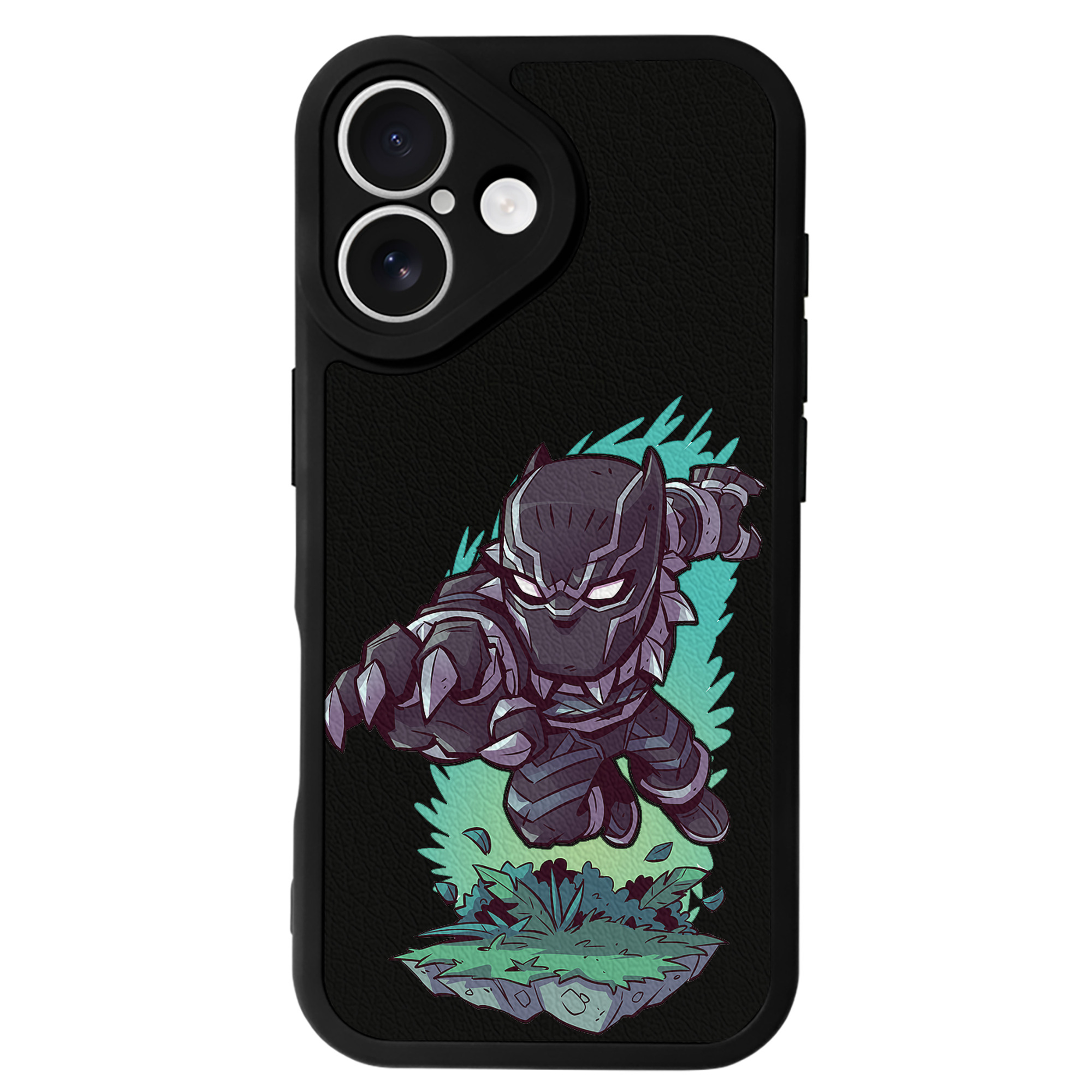 （画像用） アベンジャーズ The Avengers 【iPhone 16シリーズ対応】シリコンスマホケース（レザー調） 材質：シリコン
